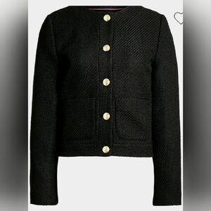 J. Crew Black Blazer with Gold Buttons
